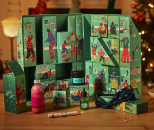 Body Shop Julkalender Förpackningar och Design